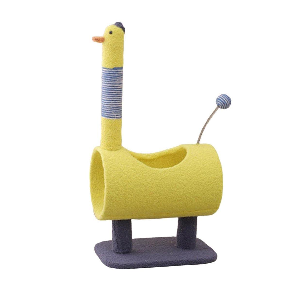 Marston Cat Climbing Frame – Yellow – Medium