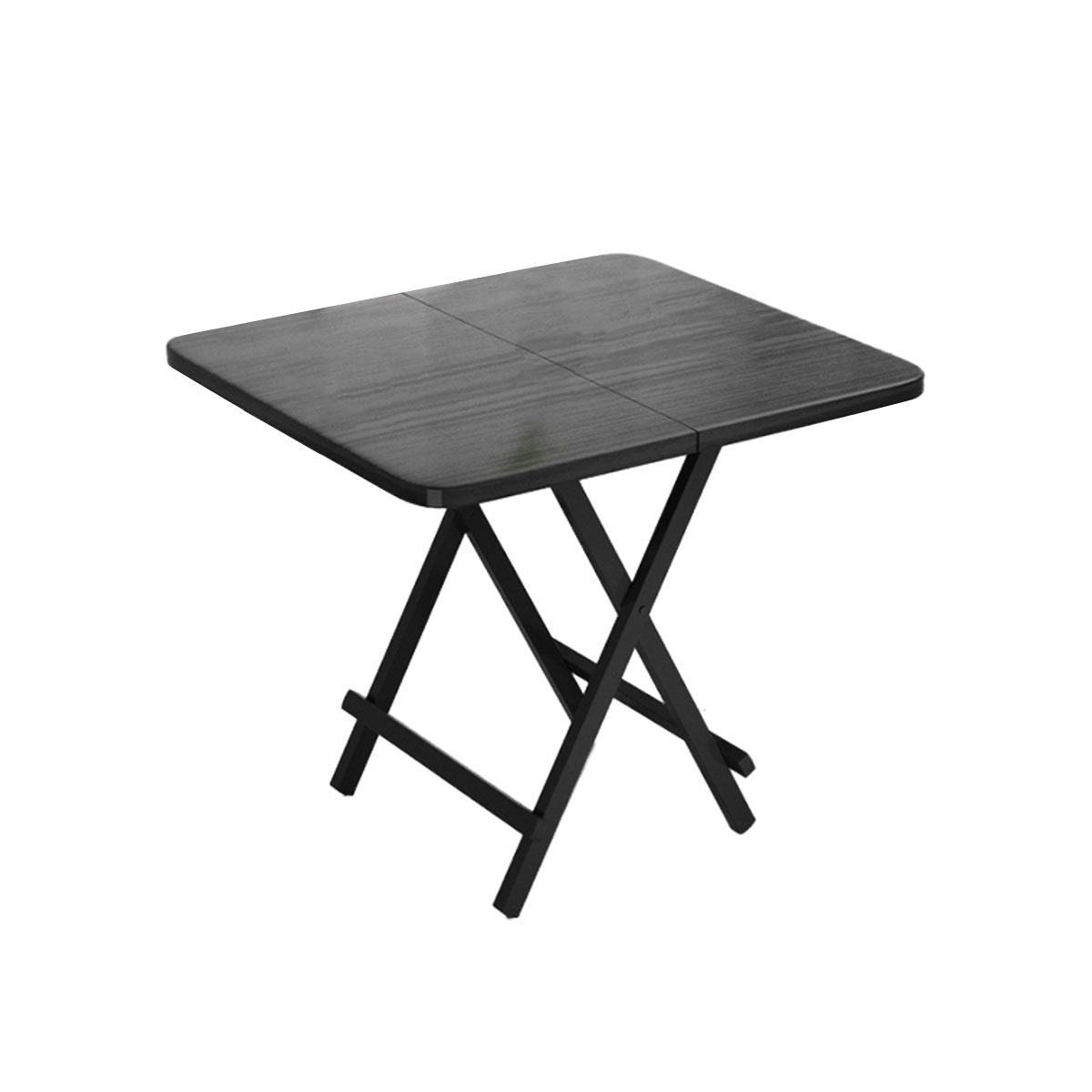 Compact Folding Dining Table – Brown / Wood – 60 x 60 cm
