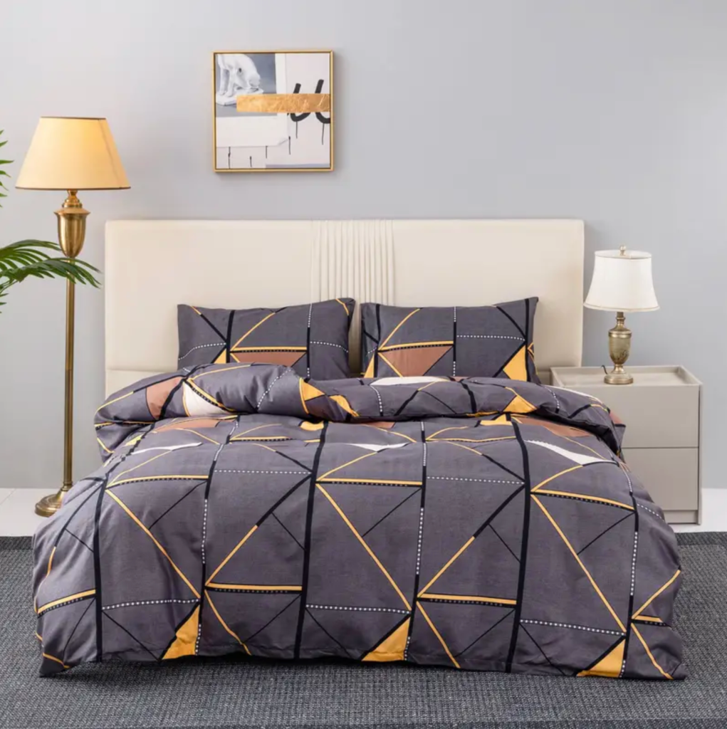 Triray Quilt Cover Set - (2pcs, ) – Single