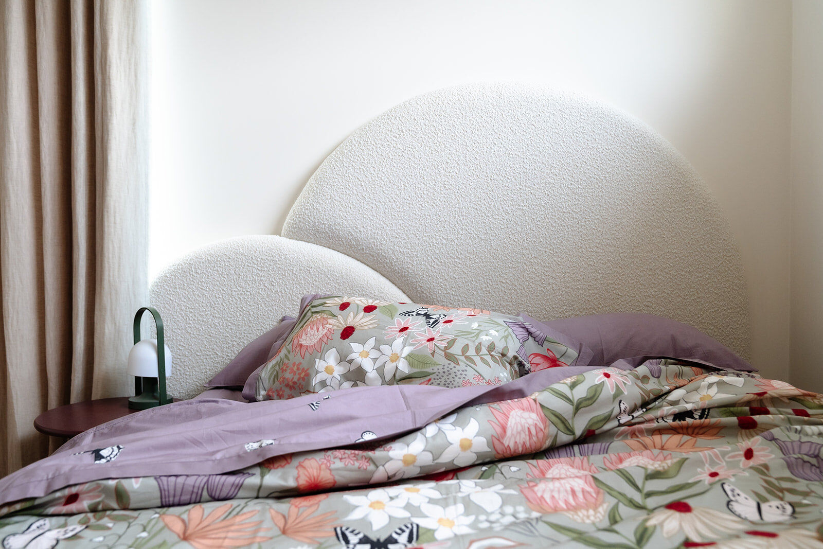 Serena Cloud Cotton Quilt Cover Set – Multi – Double