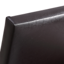 Hadley PU Leather Bed Frame – Brown – Single