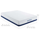 QUEEN Size - Organic Cotton Memory Foam Mattress