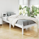 KING SINGLE Size - Wooden Classic Bed Frame - White