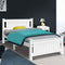 SINGLE SIze - Wooden Bed Frame - White