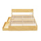 QUEEN Size - Bed Frame with Charging Ports and 2 Drawers
