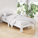 KING SINGLE Size - Classic Wooden Bed Frame - White