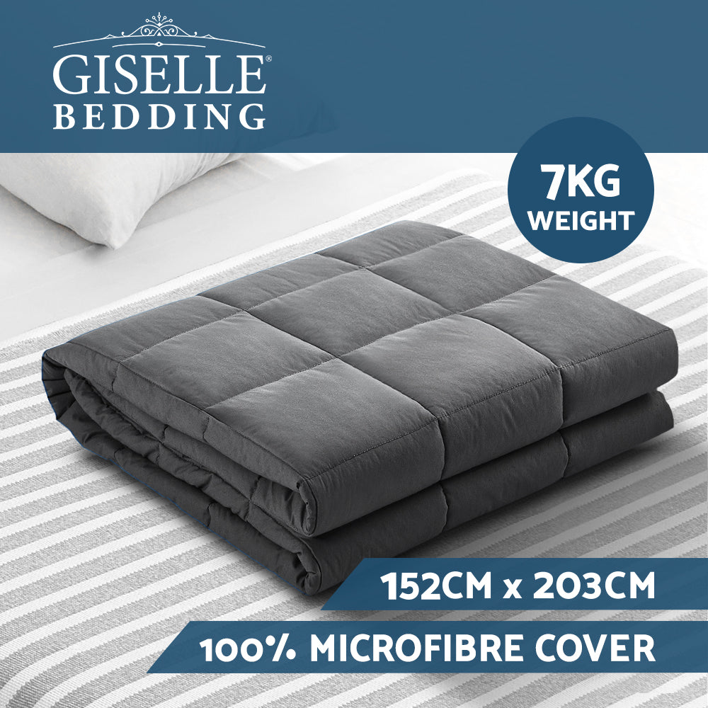 Marlow Weighted Blanket – Dark Grey – 7kg