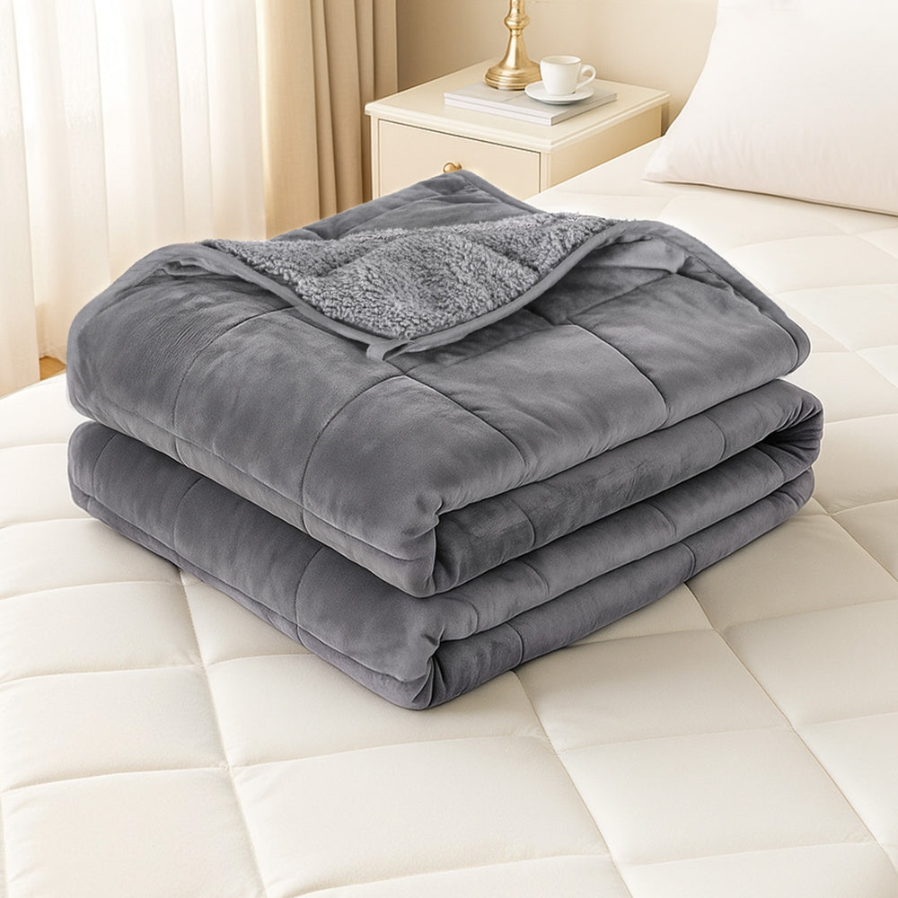 Giselle Weighted Blanket 11kg – Sherpa Fleece